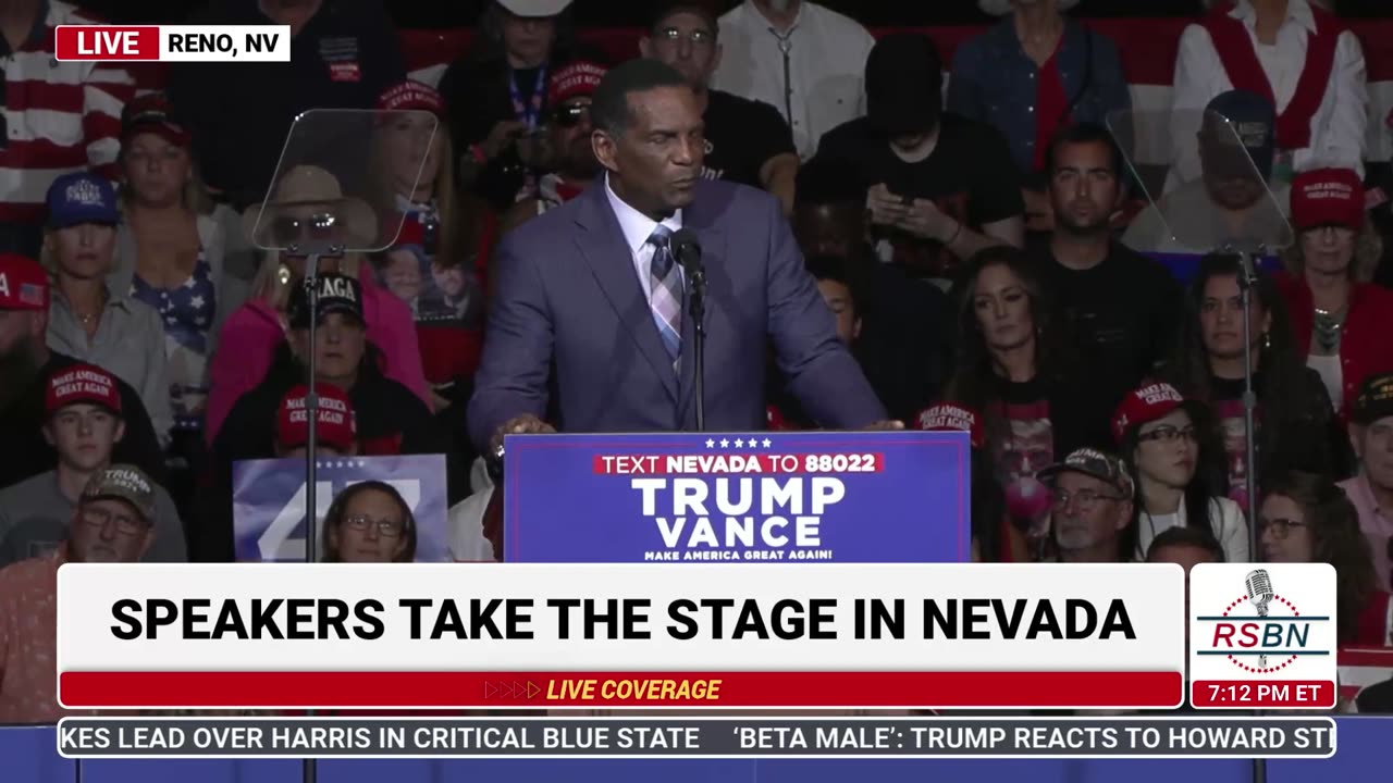 FULL SPEECH: Congressman Burgess Owens Delivers Remarks in Reno, NV