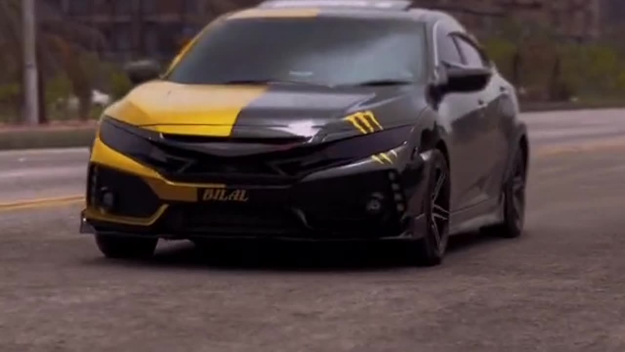 Honda civic x modified car status