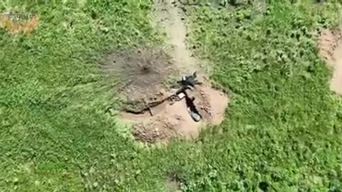 Shelling Russian Trenches