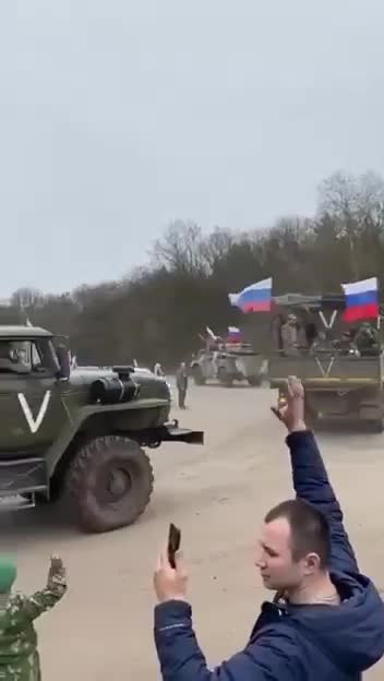 Ukraine War - Russian forces going to the front lines
