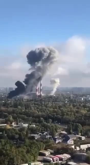 Attack on Kiev this morning