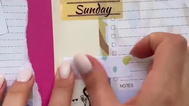 Cute Pink journaling idea 💡