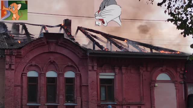 how fire burns fast