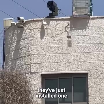 Israel 🇮🇱 testing Ai remote gun in Pelistine 🥺. #shorts, #viral