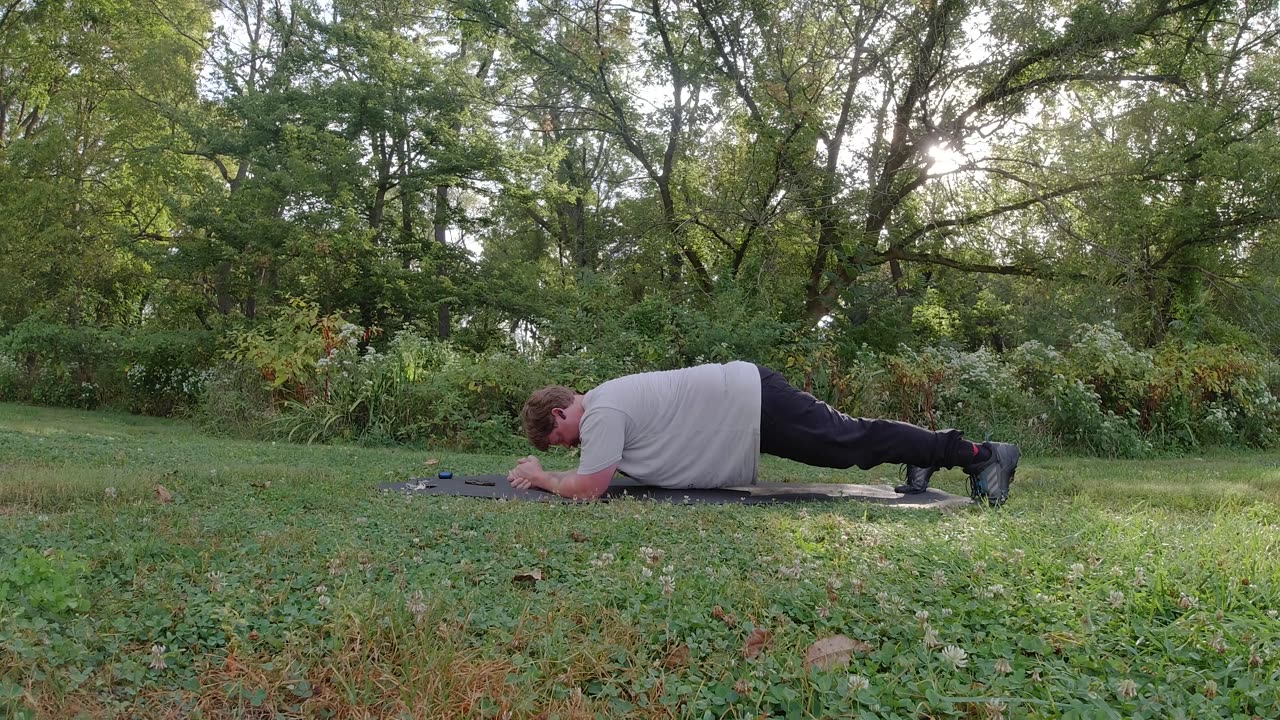 Planks for Progress: (Day 28) Improving Core Strength [Benny Benassi 'Come Fly Away']