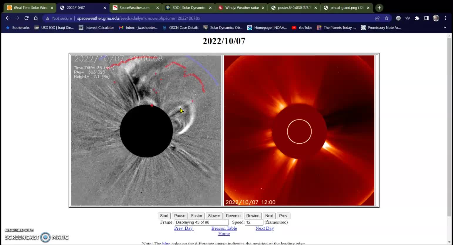 **MASSIVE METEOR** Solar Weather Update, Event map 10-08-22