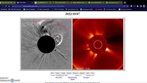 **MASSIVE METEOR** Solar Weather Update, Event map 10-08-22