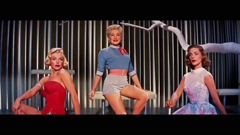 Marilyn Monroe 1953 How to Marry a Millionaire Fashion Show 4k