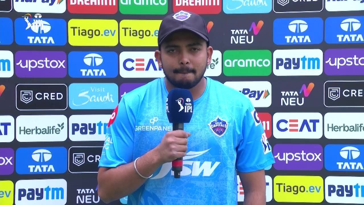 M20: RCB vs DC – Prithvi Shaw Interview