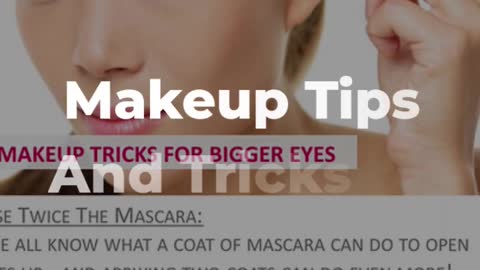 makeup tips