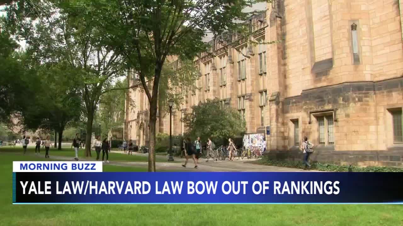 Yale and Harvard law schools part ways with U.S. News & World Report rankings