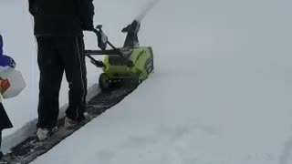 Ryobi snowblower!