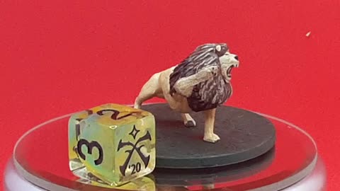 Furious dire loin miniature. Tabletop RPG. DND. PATHFINDER.