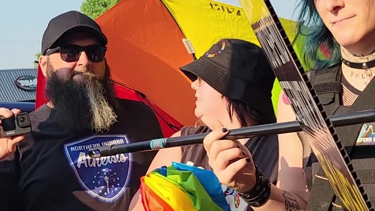 Proud Boys clash with pride crowd