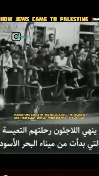 The Day Evil Arrived in Palestine.