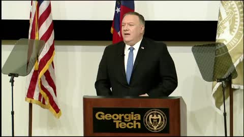 POMPEO gives wake up call about China