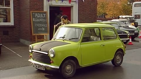 "Mr. Bean's Hilarious Day at the Amusement Park