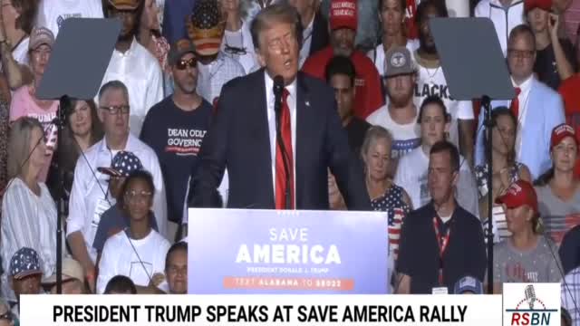 Trump at Alabama Rally: 'This Was Not a Withdrawal, This Was a Surrender'