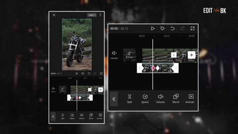Edit this Bike Landing effect in Capcut _ A Complete tutorial 🔥