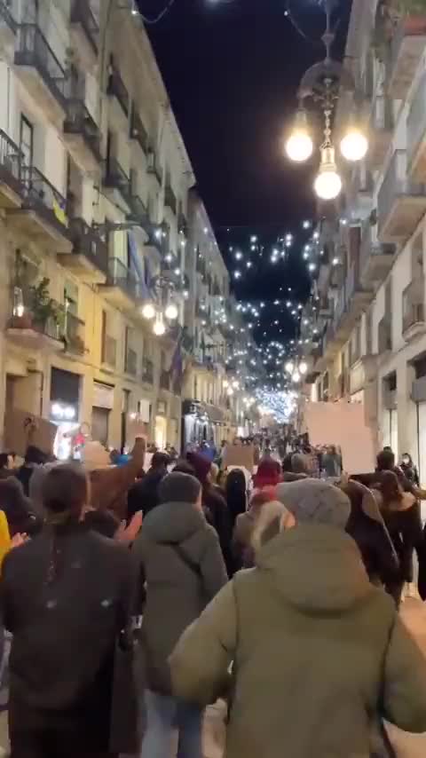 LOVE MY BEAUTIFUL PATRIOTAS ESPAÑOLES HOLDING THE LINE!!!