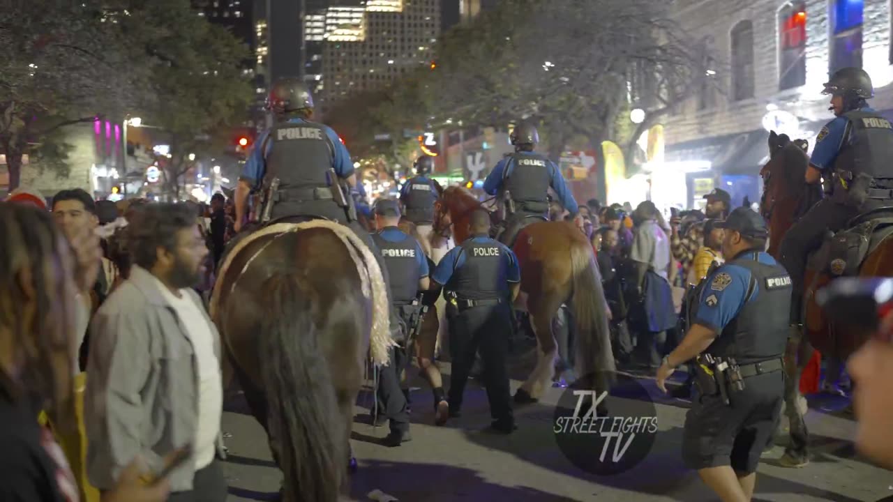 Best Halloween Fight 2024 on Streets of Texas