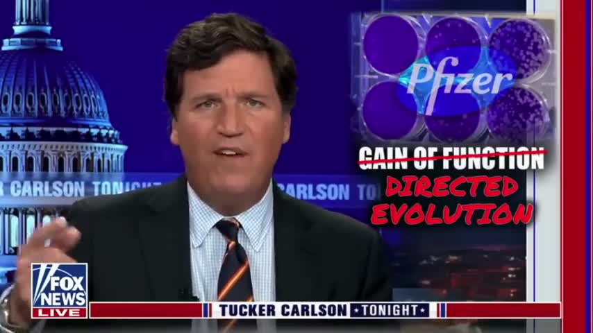 FOX NEWS: Tucker Carlson Gives Incredible Breakdown of #DirectedEvolution Investigation
