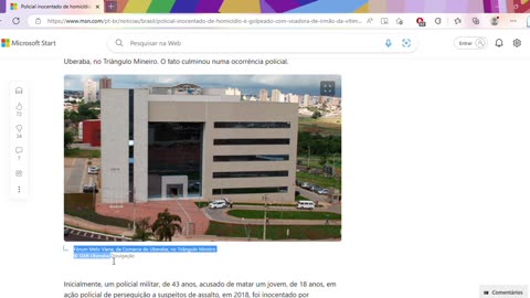 Policial inocentado de homicídio é golpeado com voadora de irmão da vítima