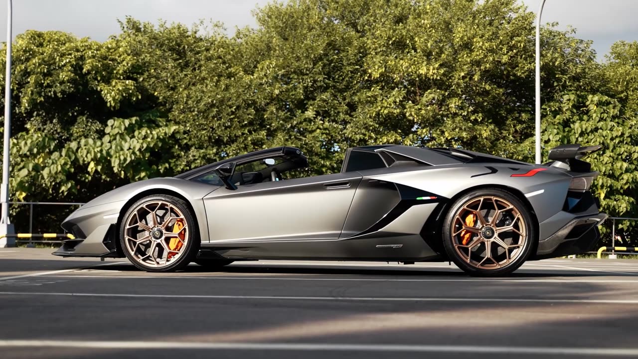 The Most Beautiful Supercar LAMBORGHINI SVJ