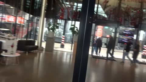 Rondleiding in de Kuip van Feyenoord Rotterdam, terug van de Derde Ring.