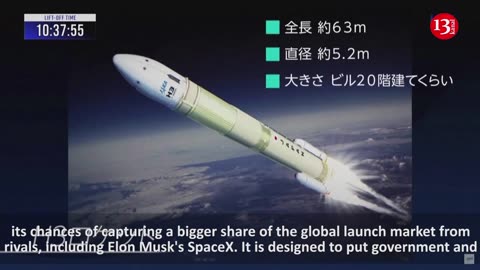 The launch of the new H3 space rocket in Japan has failed