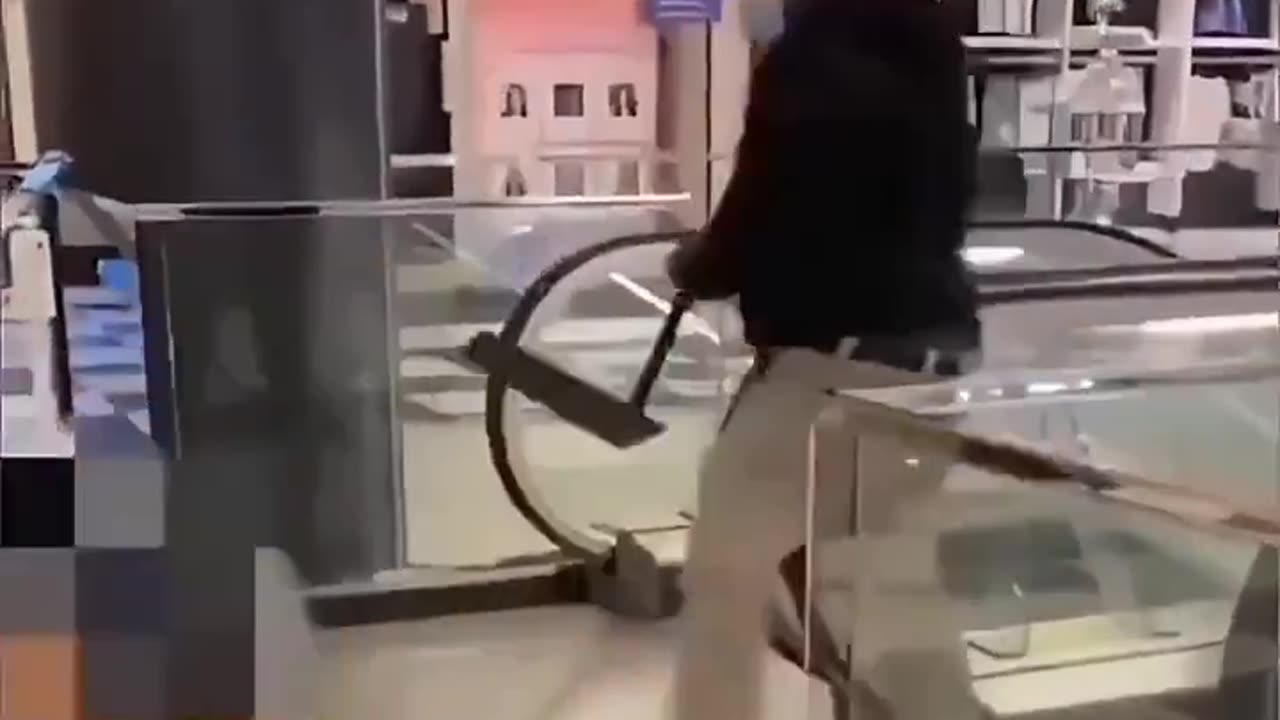 A Hero takes a STAND against the naked COVIDIOT holding the fire extinguisher