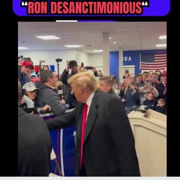 Trump announces he is retiring the nickname Ron DeSanctimonious