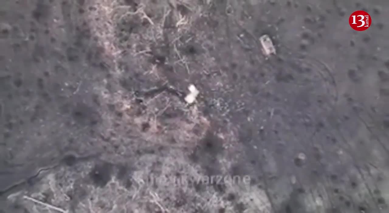 This is how drone destroys "rats" (Russians) in their nests - They lay wounded...