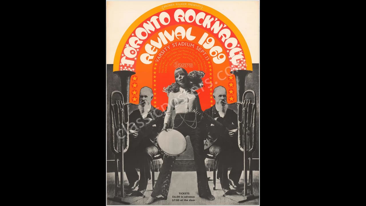 the Plastic Ono band,Toronto Rock n roll revival set