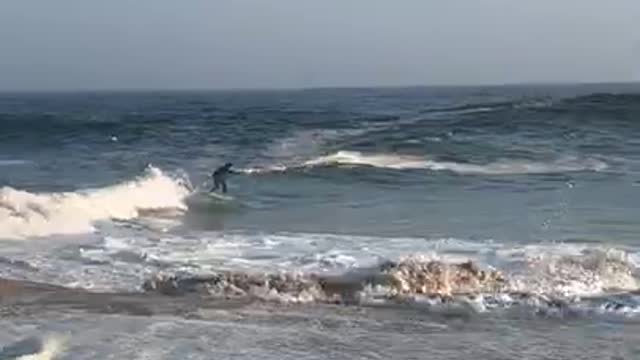 334# Pro Skimboarder x Crazy Freak Wave at The Wedge