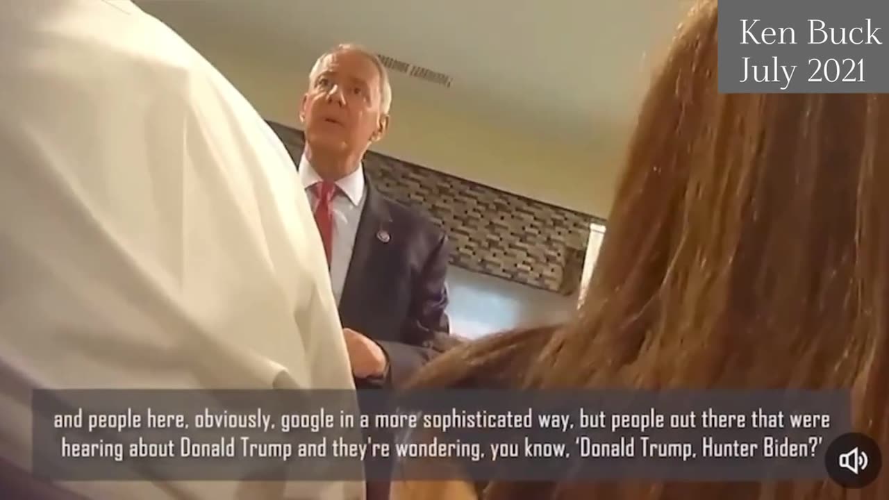 Ken Buck, Google advantaged Biden over Trump