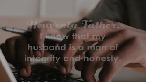 Prayer for Husband's Integrity and Honesty