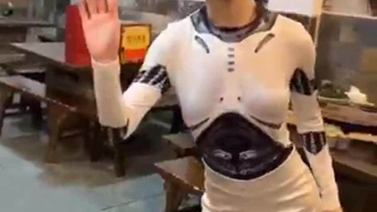 Amazing human robot