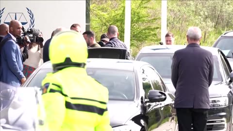 Zelenskiy arrives at International Criminal Court