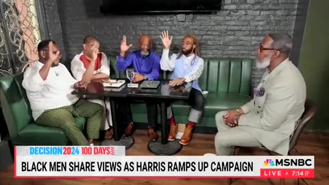 MSNBC: "How many of you know a Black man who are voting for Donald Trump?"