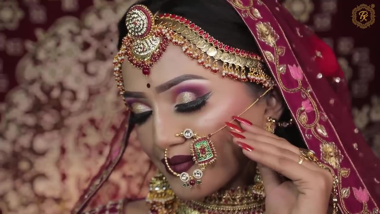 Beautiful Bridal makeup tutorial 😍