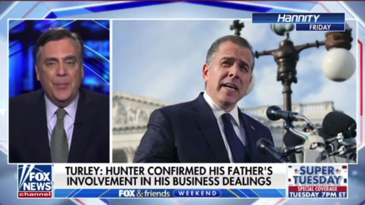 Hunter CONFIRMED his father's involvement in his business dealings - Jonathan Turley