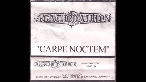 Agathodaimon - (1996) - Carpe noctem (demo)