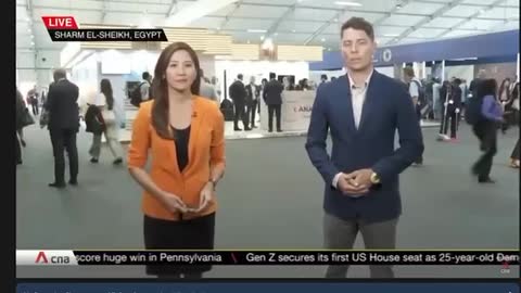 Another sudden collapse on LIVE TV 👀