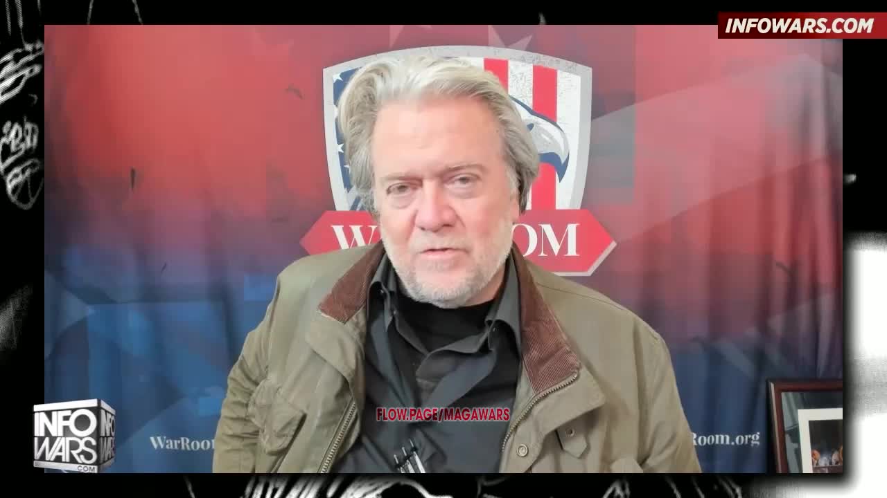 Alex Jones & Steve Bannon Full Interview - 11/9/22