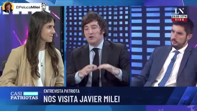 Milei: los estados con libre portación de armas tiene menos criminales