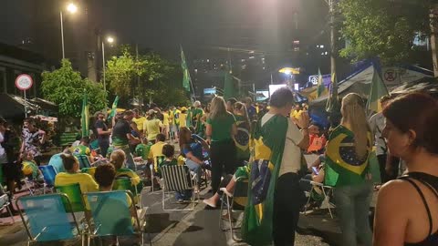 Into the 2nd month straight of protests in Brazil! Friday night in Joinville.