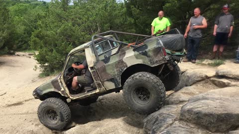 Toyota dropping off a ledge Tuttle ORV