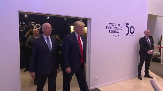 Donald Trump At The WEF: "Klaus (Schwab) Has Done A Fantastic Job..."