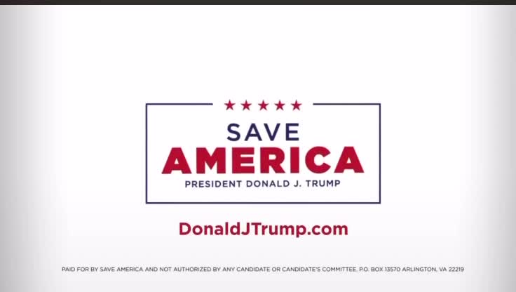 New Save America. President Donald J Trump ad! 🔥